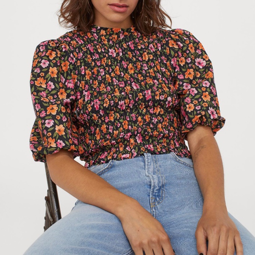 Floral blouse